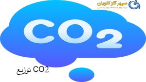 توزیع CO2-سپهر گاز کاویان