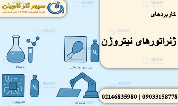 کاربردهای ژنراتورهای نیتروژن